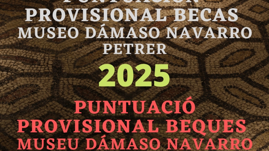 Puntuación becas 2025