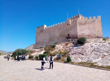 Esgrima histórico en el castillo de Petrer a cargo de Sala de Armas Elda-Petrer